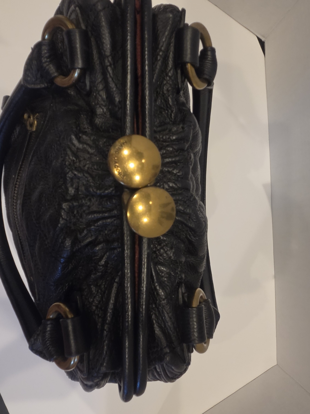 The ICONIC Original Marc Jacobs STAM Bag Black Quilted Leather - Picture 4 of 13